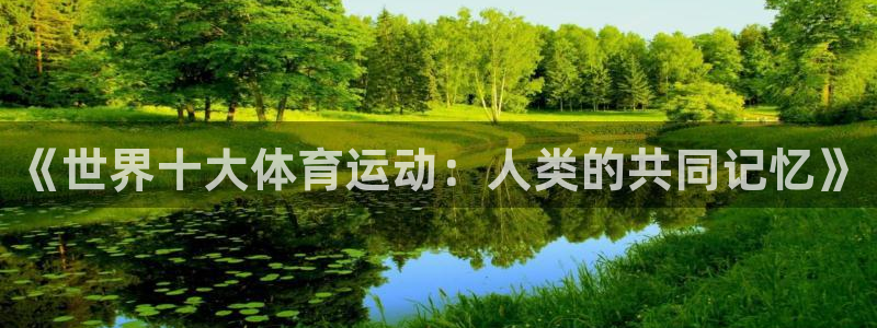 一竞技官网下载招商电话是多少：《世界十大体育运动：人